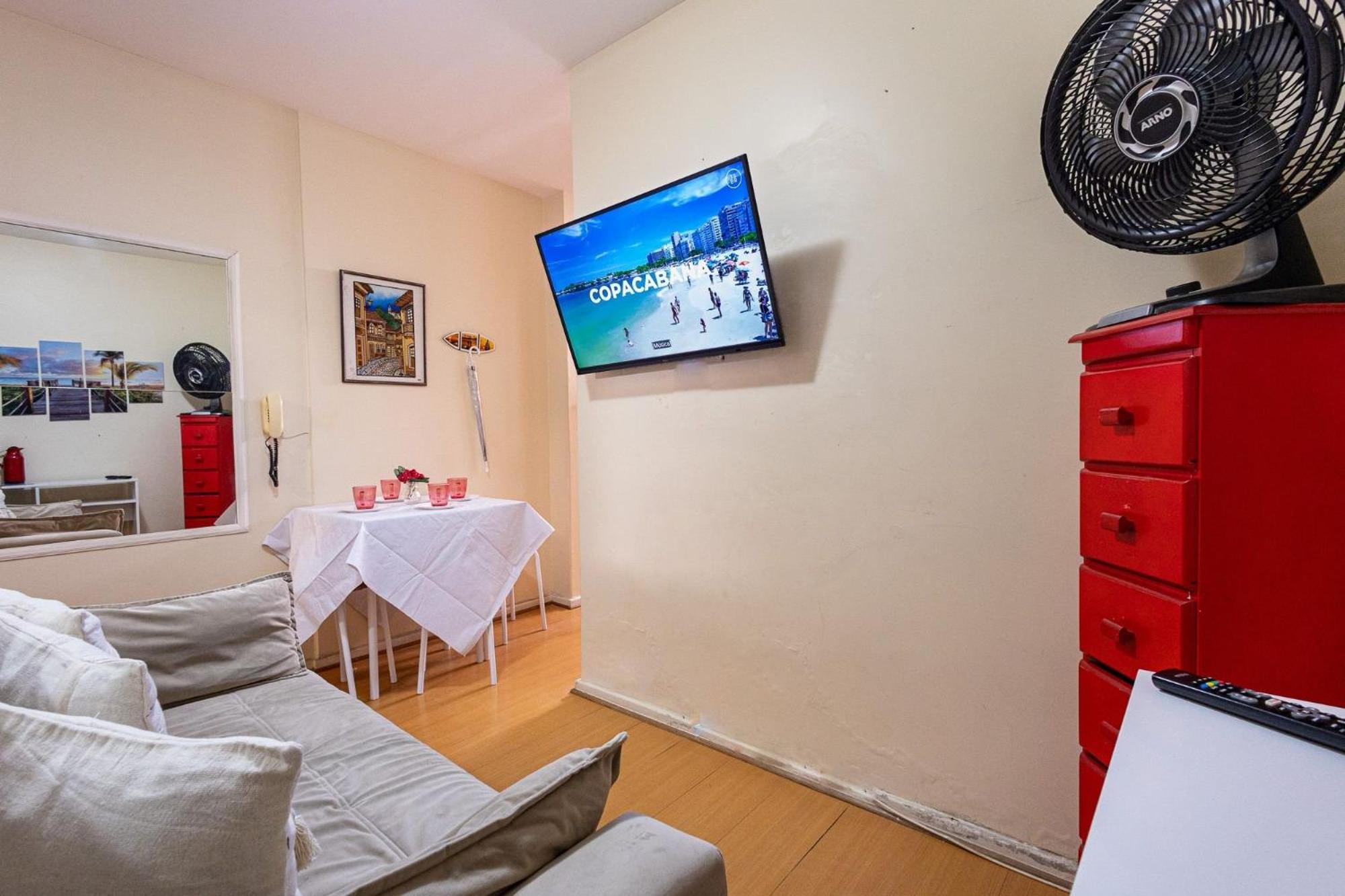 Apartamento Copacabana 200M Da Praia - Wifi Gratis - Cp5 リオデジャネイロ エクステリア 写真