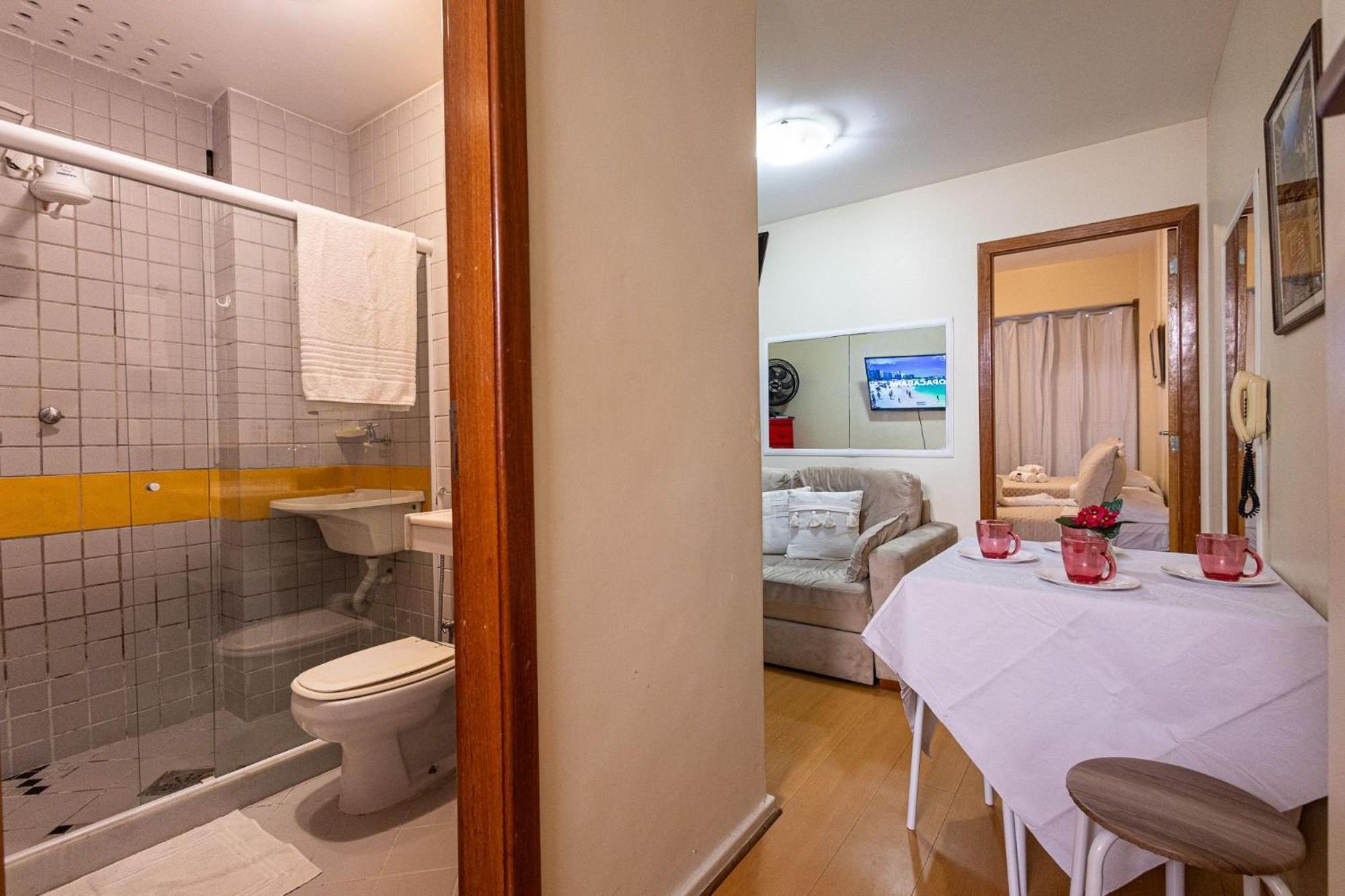 Apartamento Copacabana 200M Da Praia - Wifi Gratis - Cp5 リオデジャネイロ エクステリア 写真